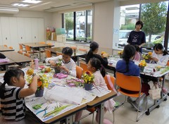 キッズのための フラワーレッスン ( 小学生 ~ 中学生 )