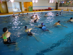 水中ウォーキング＆ゆっくり水泳
