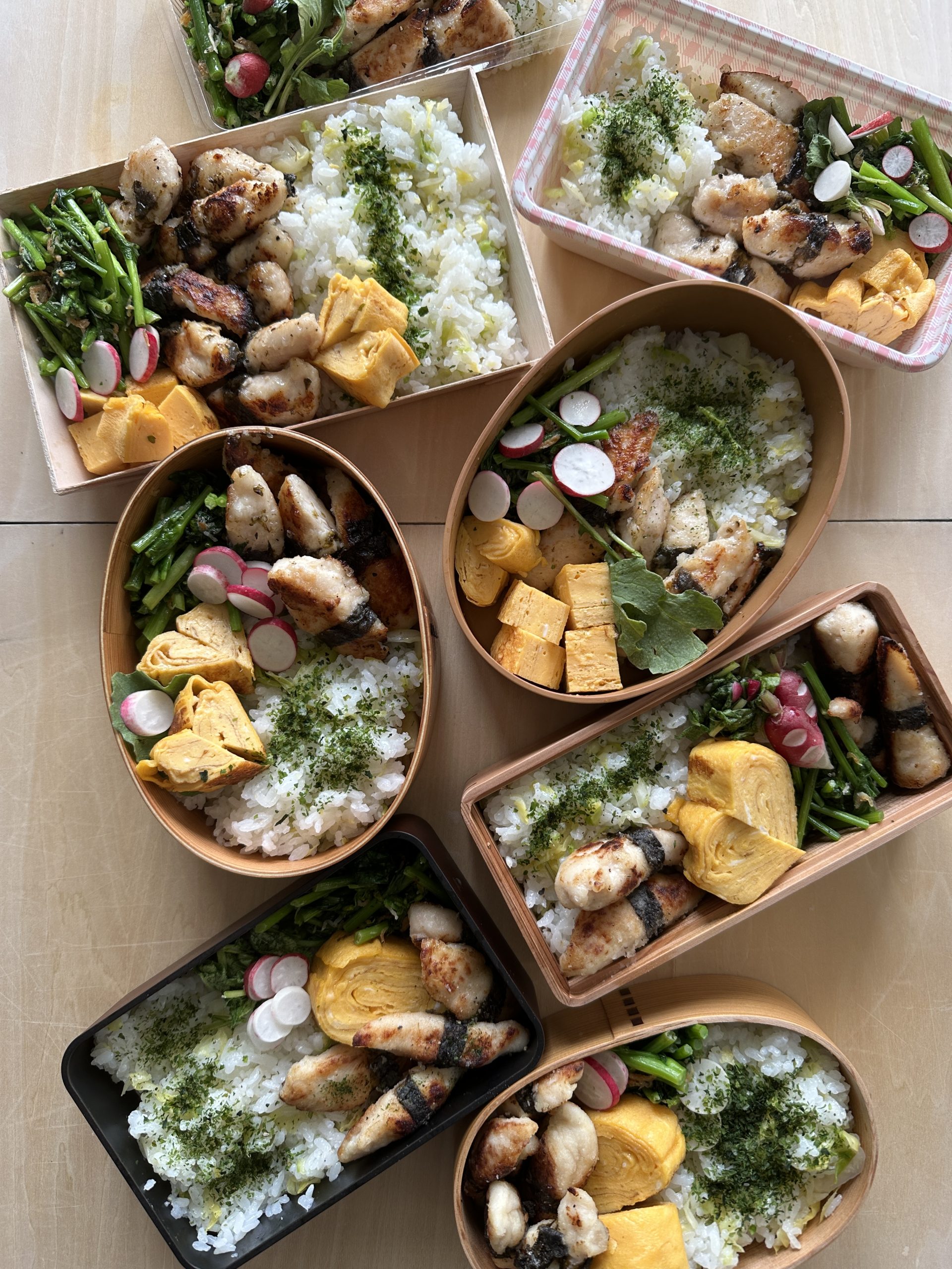 季節の食材で作る 発酵弁当